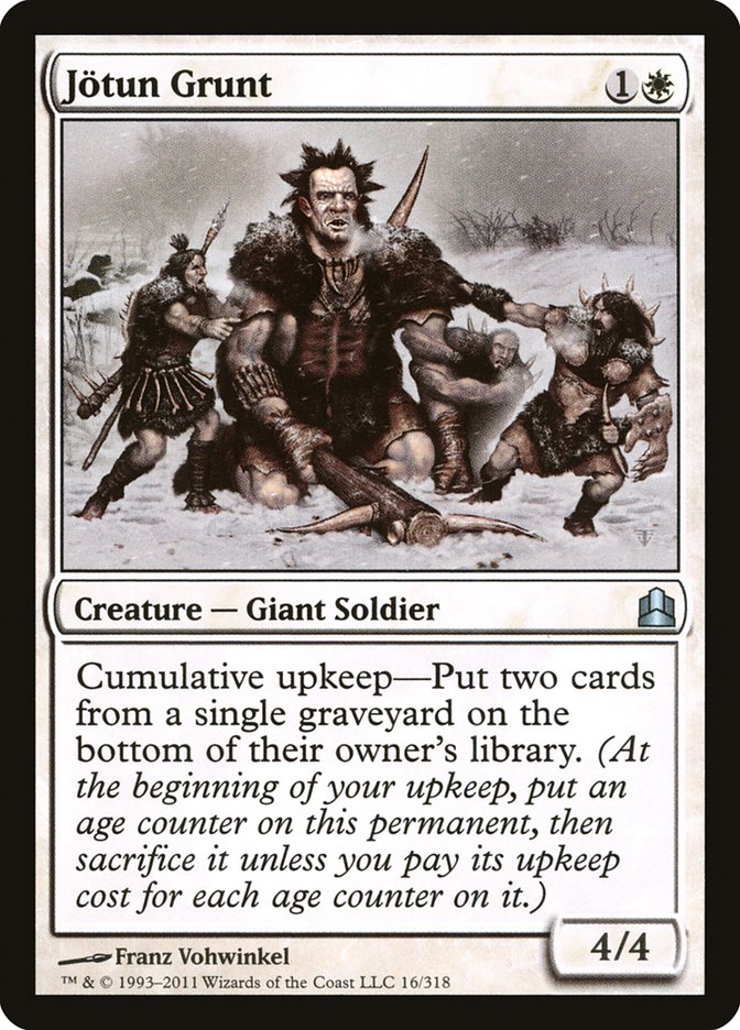 Jotun Grunt [Commander 2011] | Good Games Morley