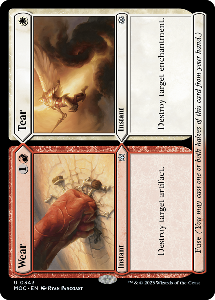 Wear // Tear [March of the Machine Commander] | Good Games Morley