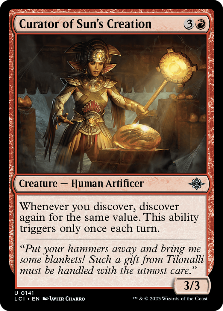 Curator of Sun's Creation [The Lost Caverns of Ixalan] | Good Games Morley