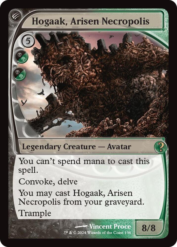 Hogaak, Arisen Necropolis 136/390 (Mystery Booster 2)  - Future Sight | Good Games Morley