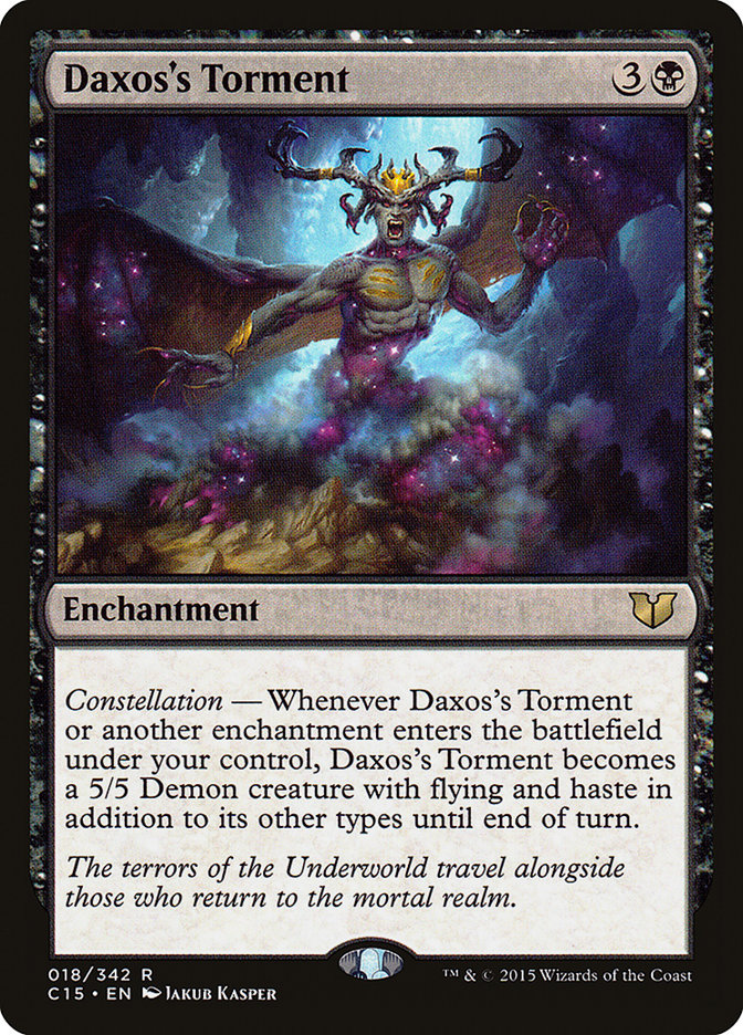 Daxos's Torment 18/342 (Commander 2015)  | Good Games Morley