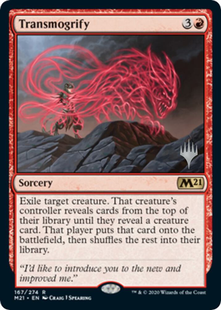 Transmogrify 167 (Promo Pack: Core Set 2021)  - Foil | Good Games Morley