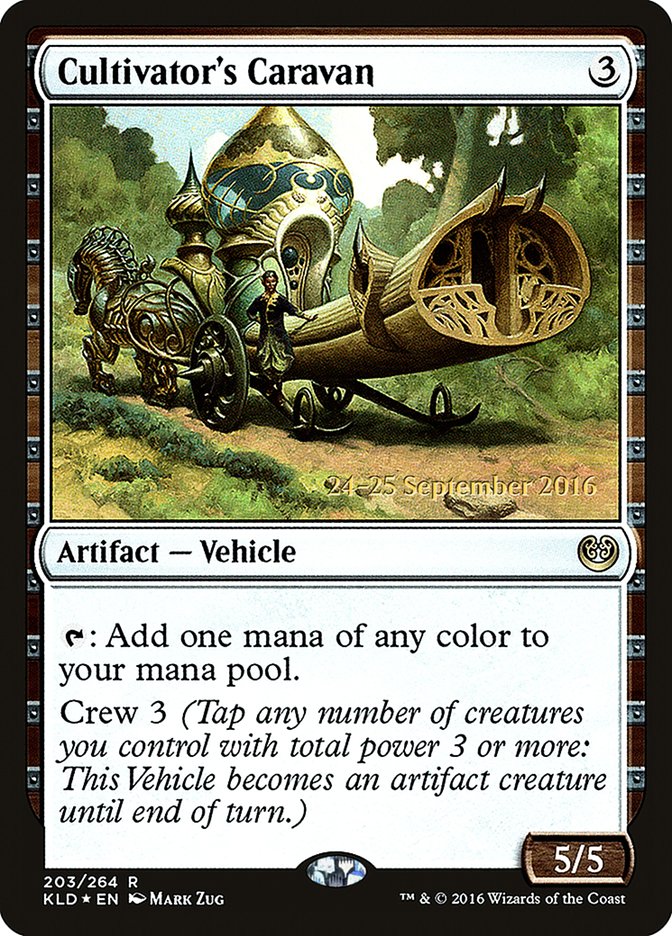 Cultivator's Caravan [Kaladesh Prerelease Promos] | Good Games Morley