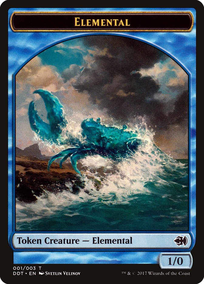 Elemental Token [Duel Decks: Merfolk vs. Goblins Tokens] | Good Games Morley