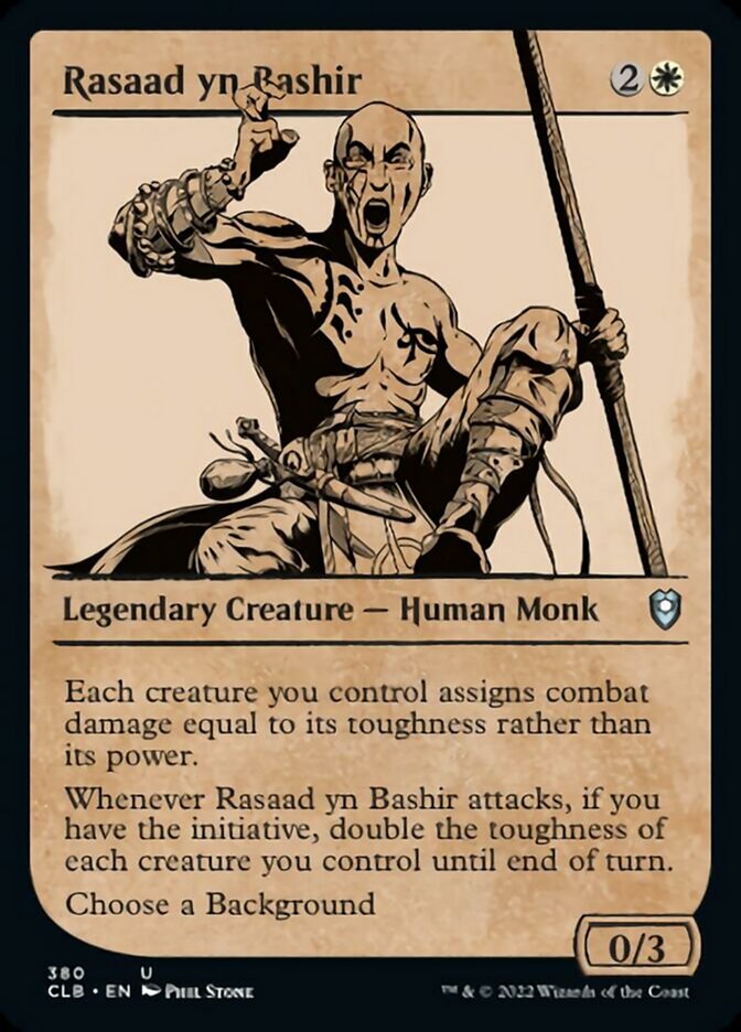 Rasaad yn Bashir (Showcase) [Commander Legends: Battle for Baldur's Gate] | Good Games Morley