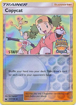 Copycat (127/168) (Regional Championship Promo Staff) [Sun & Moon: Celestial Storm] | Good Games Morley