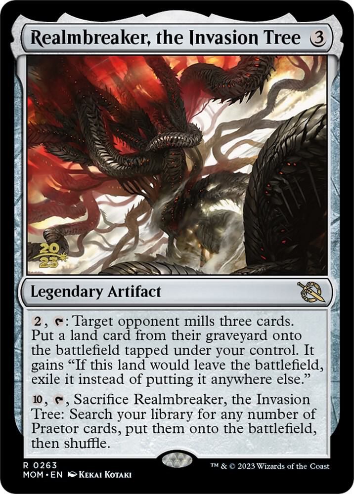 Realmbreaker the Invasion Tree 263s/162 (Prerelease Cards)  - Foil | Good Games Morley