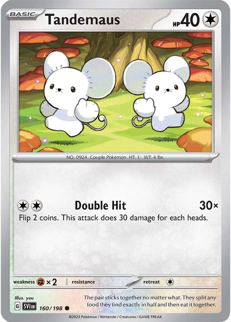 Tandemaus (160/198) [Scarlet & Violet: Base Set] | Good Games Morley