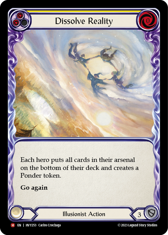 Dissolve Reality [HVY253] (Heavy Hitters)  Rainbow Foil | Good Games Morley