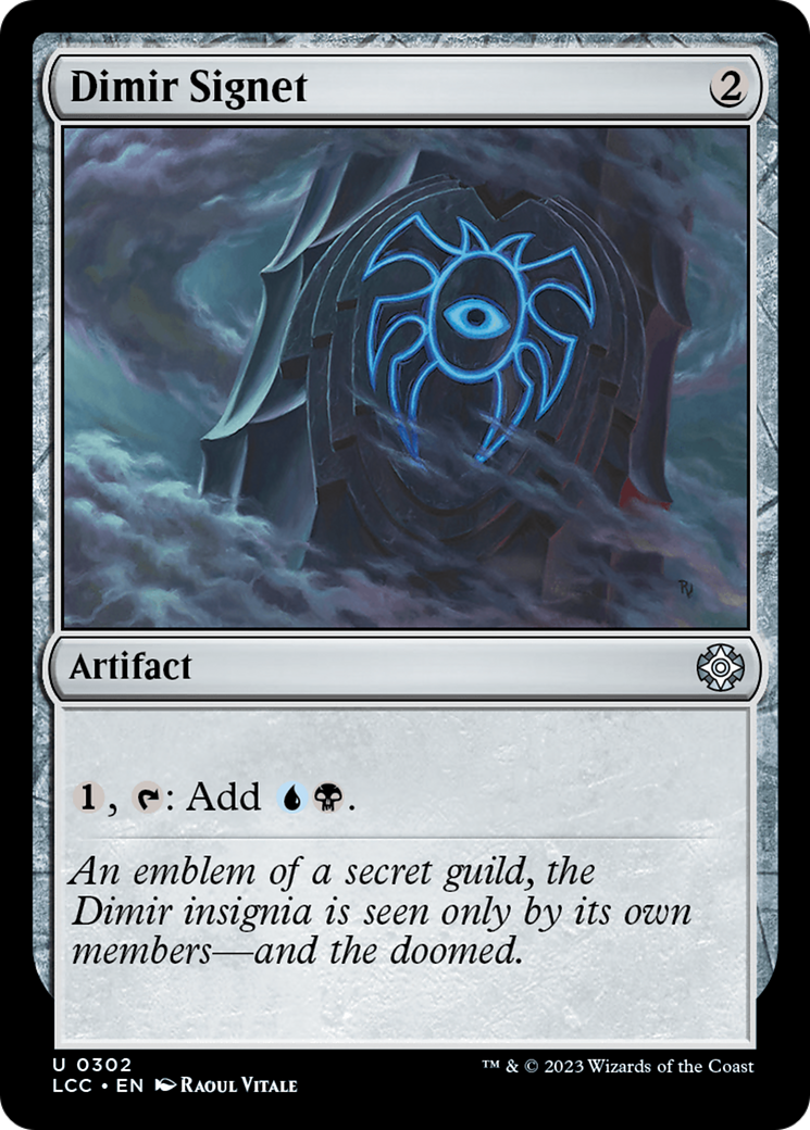 Dimir Signet [The Lost Caverns of Ixalan Commander] | Good Games Morley