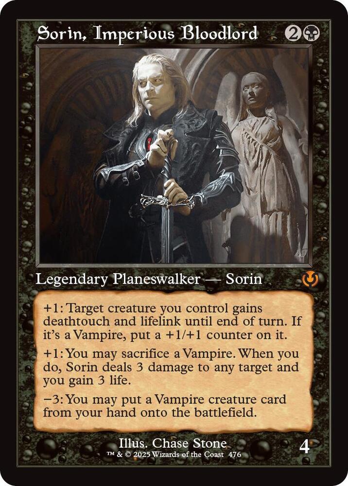 Sorin, Imperious Bloodlord 476/287 (Innistrad Remastered)  - Retro | Good Games Morley