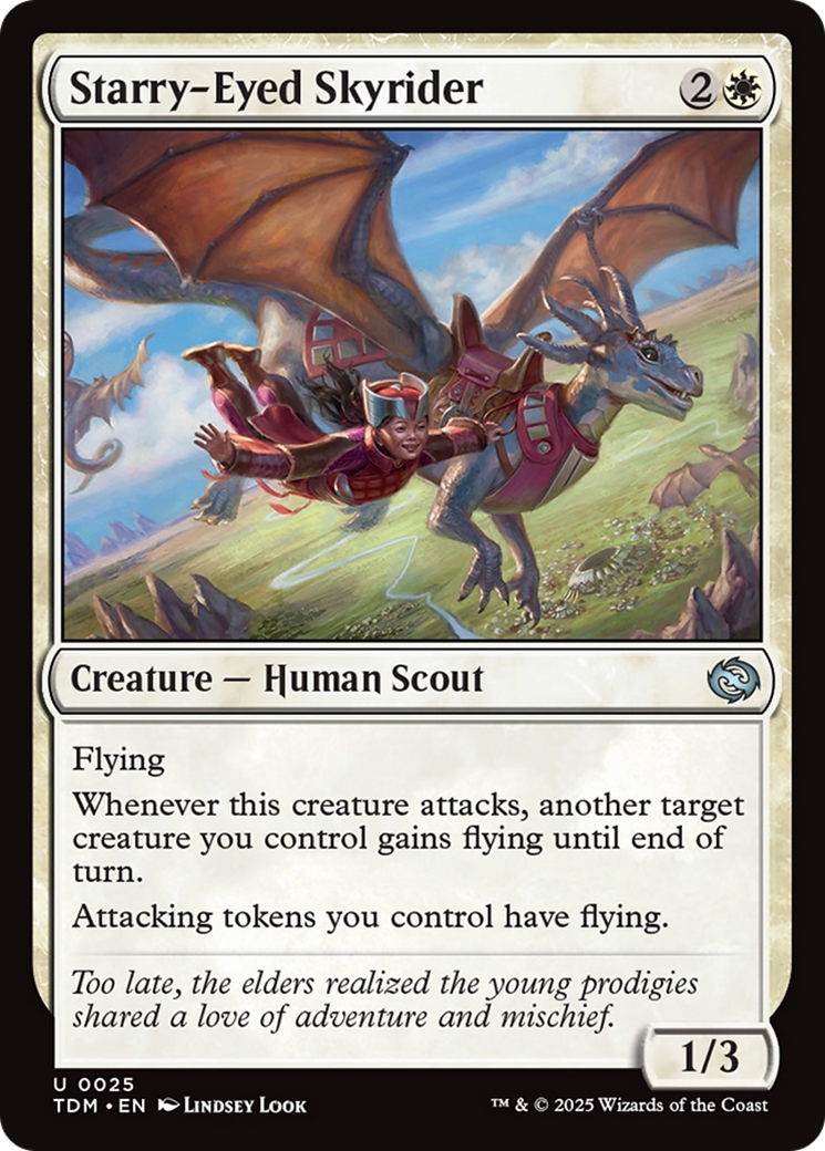 Starry-Eyed Skyrider [Tarkir: Dragonstorm] | Good Games Morley
