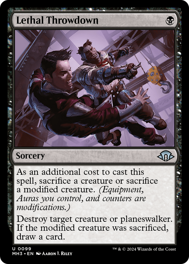 Lethal Throwdown [Modern Horizons 3] | Good Games Morley