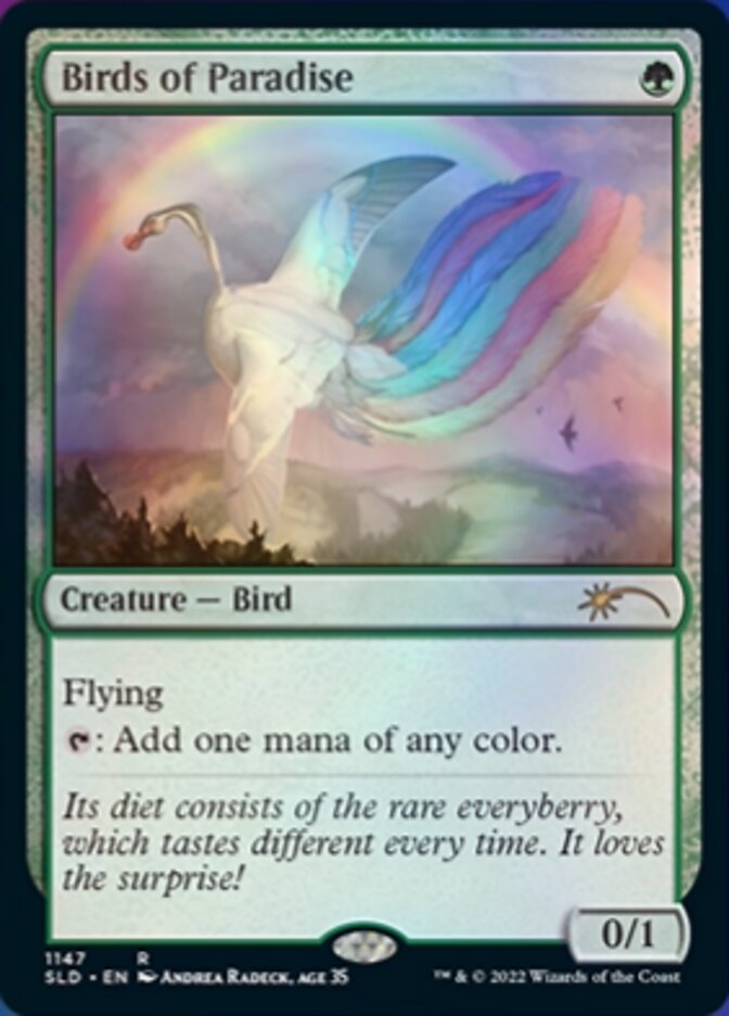 Birds of Paradise (1147) [Secret Lair Drop Series] | Good Games Morley