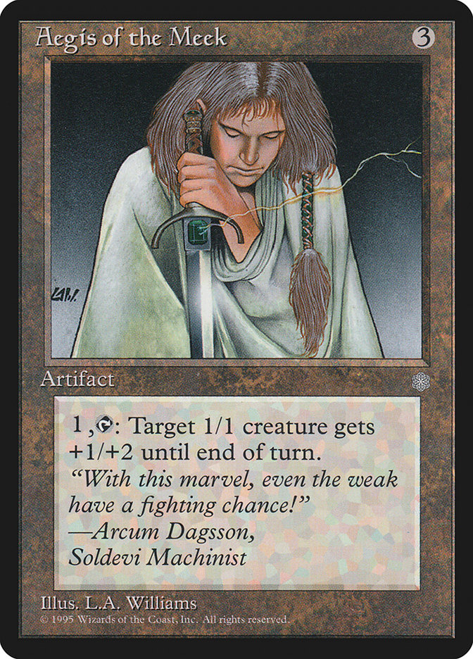 Aegis of the Meek 307/383 (Ice Age)  | Good Games Morley