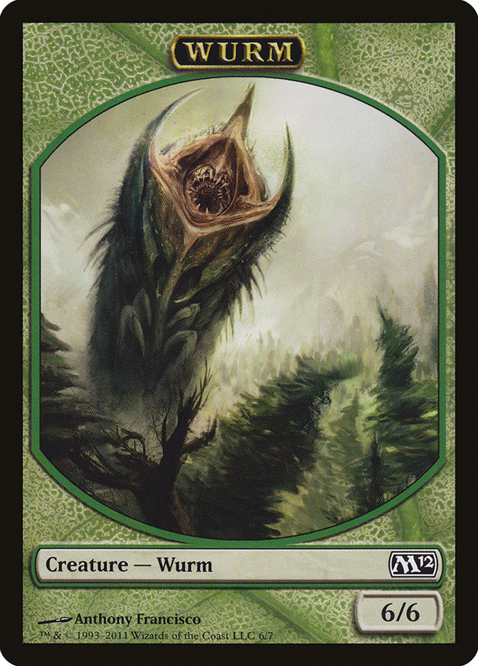 Wurm Token [Magic 2012 Tokens] | Good Games Morley