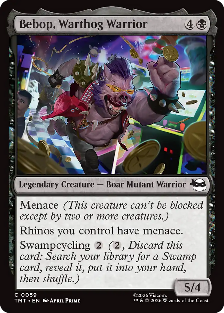 Bebop, Warthog Warrior [Teenage Mutant Ninja Turtles] | Good Games Morley