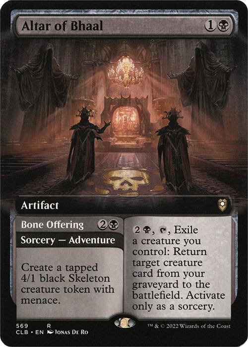 Altar of Bhaal Extended Art 569 (Commander Legends: Battle for Baldur's Gate)  | Good Games Morley