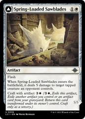 Spring-Loaded Sawblades // Bladewheel Chariot [The Lost Caverns of Ixalan] | Good Games Morley