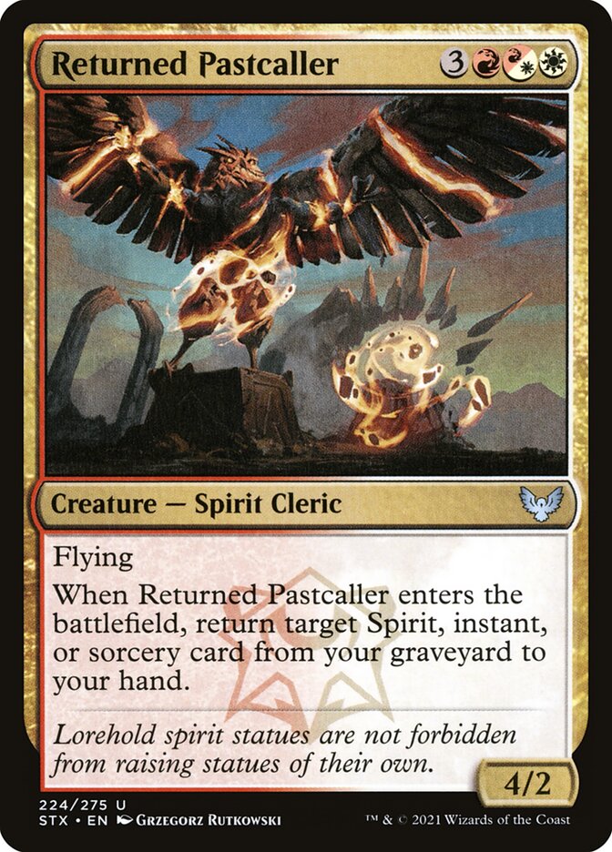 Returned Pastcaller 224 (Strixhaven: School of Mages)  | Good Games Morley