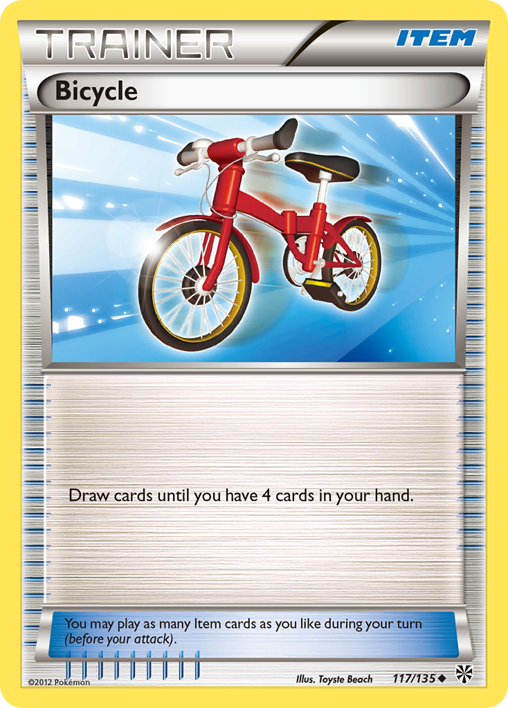 Bicycle (117/135) [Black & White: Plasma Storm] | Good Games Morley