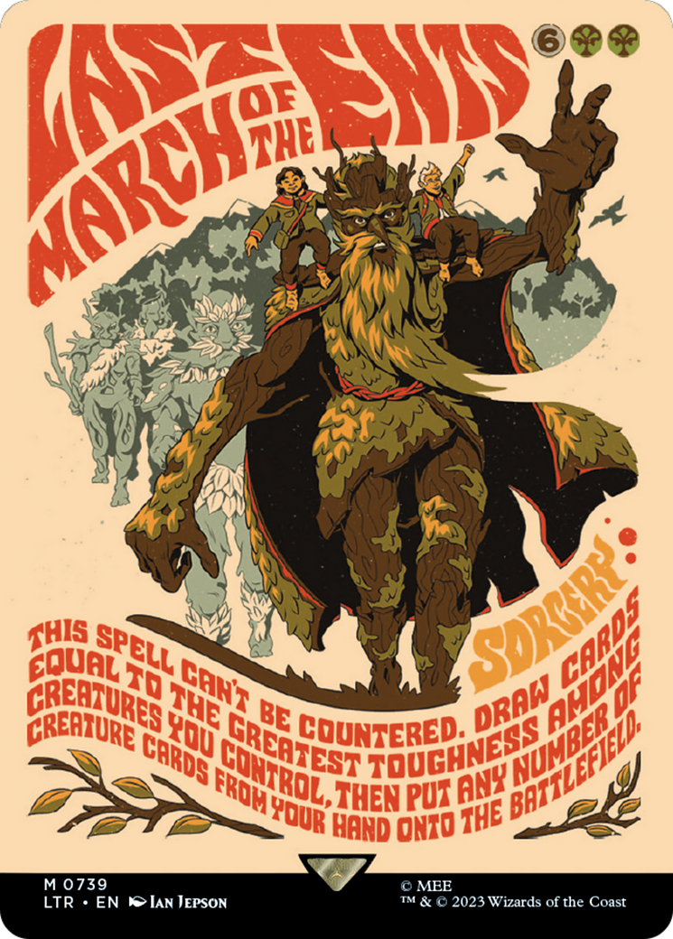 Last March of the Ents (Borderless Poster) [The Lord of the Rings: Tales of Middle-Earth] | Good Games Morley