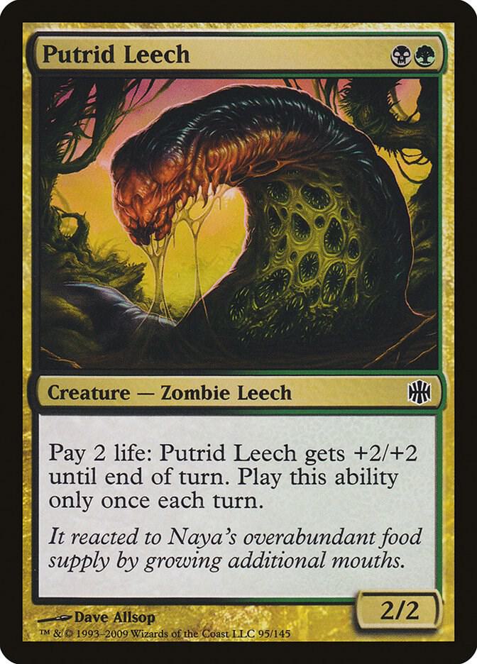 Putrid Leech 95/145 (Alara Reborn)  | Good Games Morley