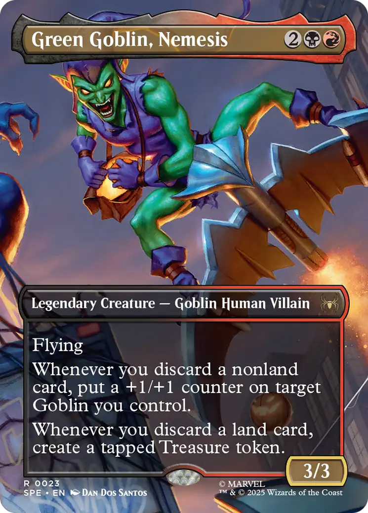 Green Goblin, Nemesis (Borderless) [Marvel's Spider-Man: Eternal-Legal] | Good Games Morley