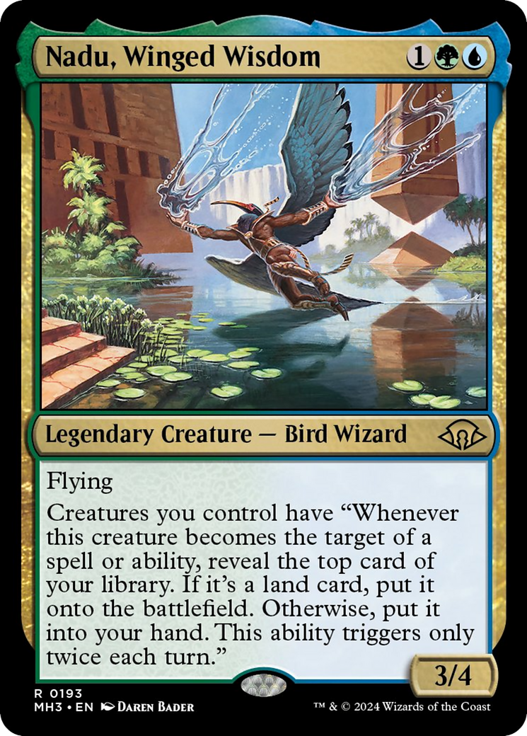 Nadu, Winged Wisdom [Modern Horizons 3] | Good Games Morley