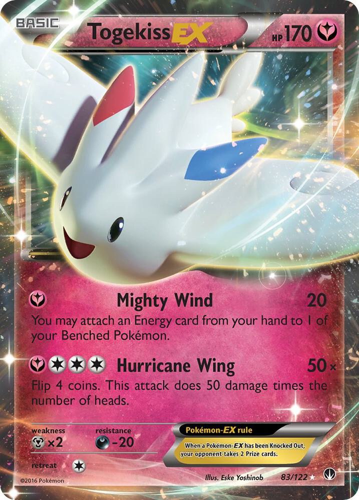 Togekiss EX 83/122 (XY - BREAKpoint)  - Holofoil | Good Games Morley