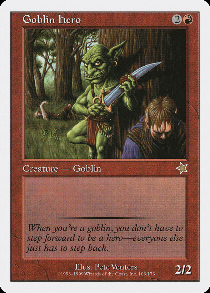 Goblin Hero [Starter 1999] | Good Games Morley