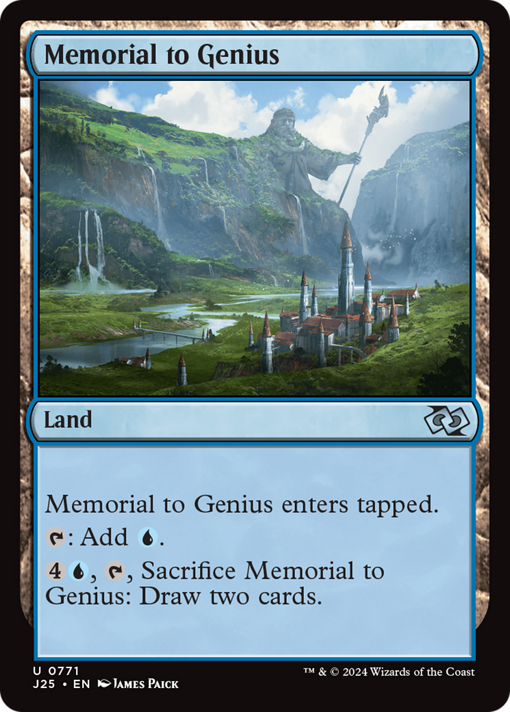 Memorial to Genius [Foundations Jumpstart] | Good Games Morley