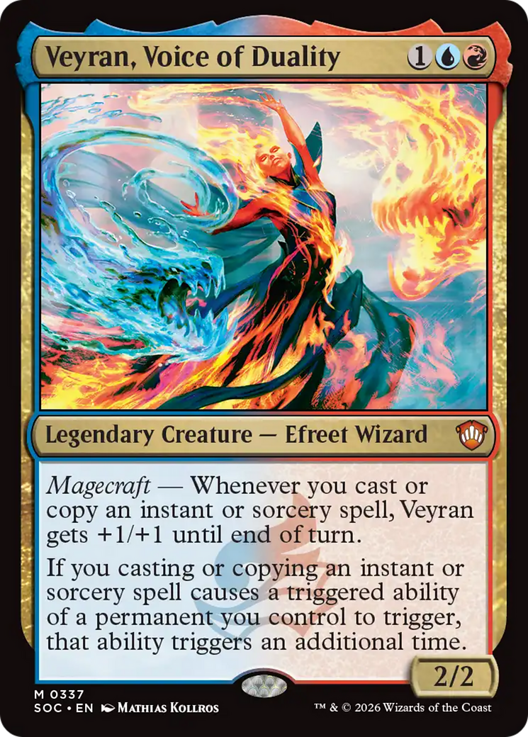 Veyran, Voice of Duality [Secrets of Strixhaven Commander] | Good Games Morley