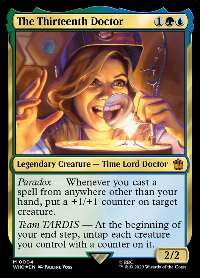 The Thirteenth Doctor 4 (Universes Beyond: Doctor Who)  - Foil | Good Games Morley