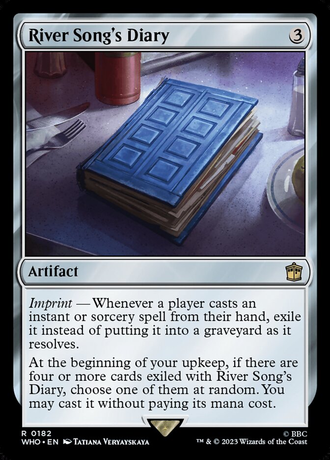 River Song's Diary 182/331 (Universes Beyond: Doctor Who)  | Good Games Morley