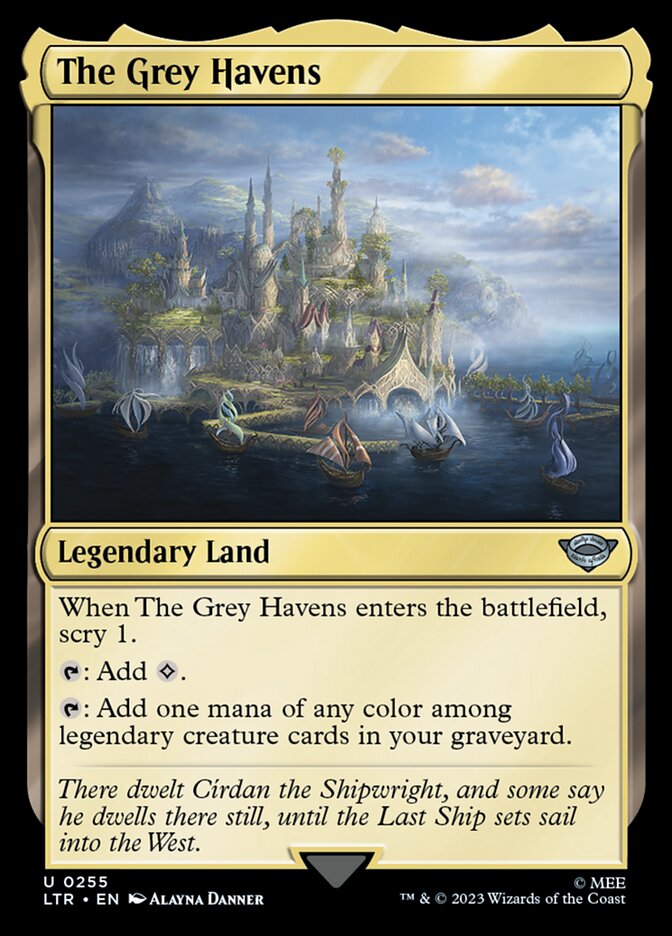 The Grey Havens 255 (Universes Beyond: The Lord of the Rings: Tales of Middle-earth)  | Good Games Morley