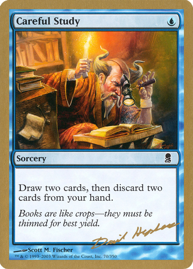 Careful Study (Dave Humpherys) [World Championship Decks 2003] | Good Games Morley