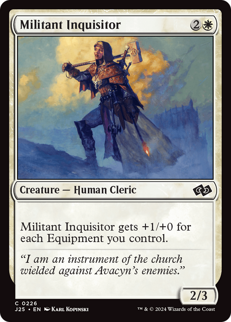 Militant Inquisitor [Foundations Jumpstart] | Good Games Morley