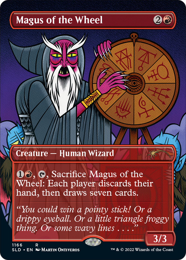 Magus of the Wheel (Borderless) [Secret Lair Drop Series] | Good Games Morley