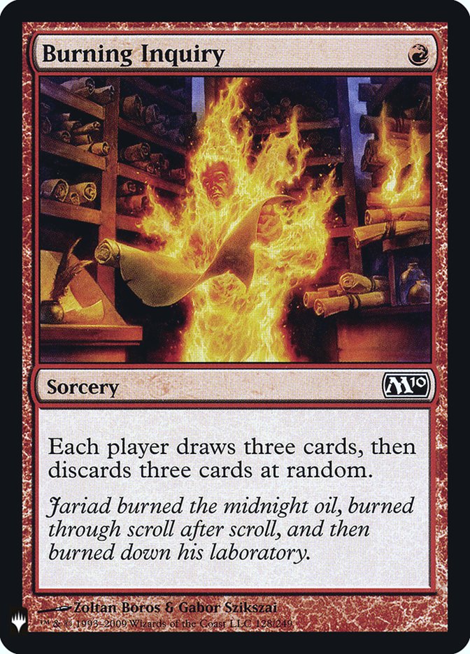 Burning Inquiry [Mystery Booster] | Good Games Morley