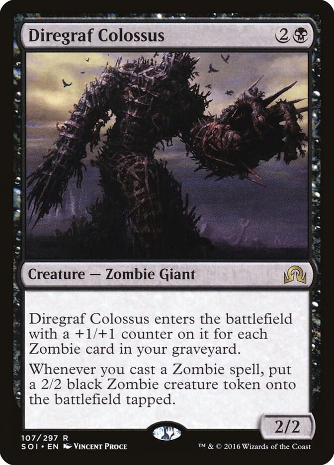 Diregraf Colossus 107 (Shadows over Innistrad)  | Good Games Morley