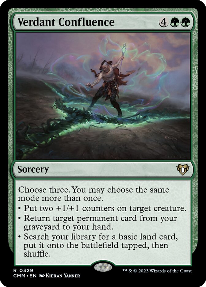 Verdant Confluence 329/451 (Commander Masters)  | Good Games Morley