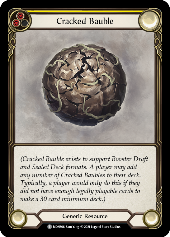 Cracked Bauble [MON306] (Monarch)  1st Edition Normal | Good Games Morley