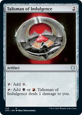 Talisman of Indulgence 219/62 (Commander: Adventures in the Forgotten Realms)  | Good Games Morley