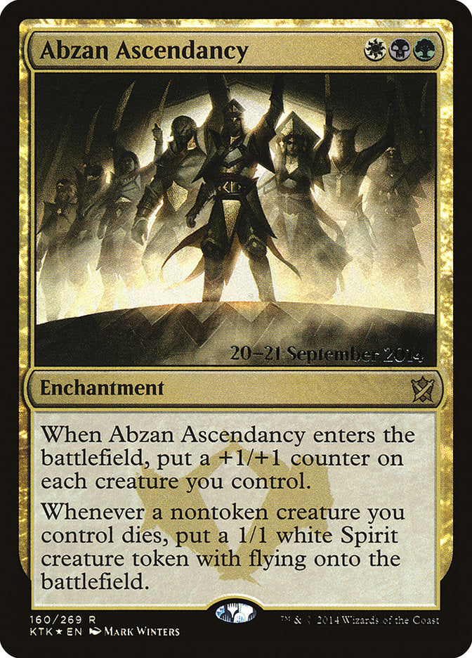 Abzan Ascendancy [Khans of Tarkir Prerelease Promos] | Good Games Morley