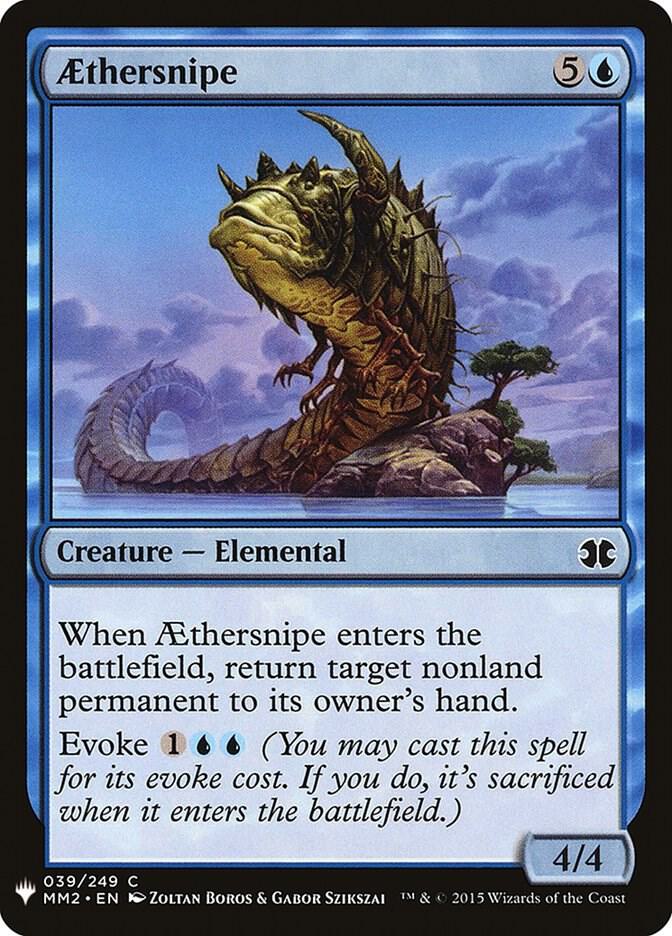 Aethersnipe MM2-39/5075 (The List Reprints)  | Good Games Morley