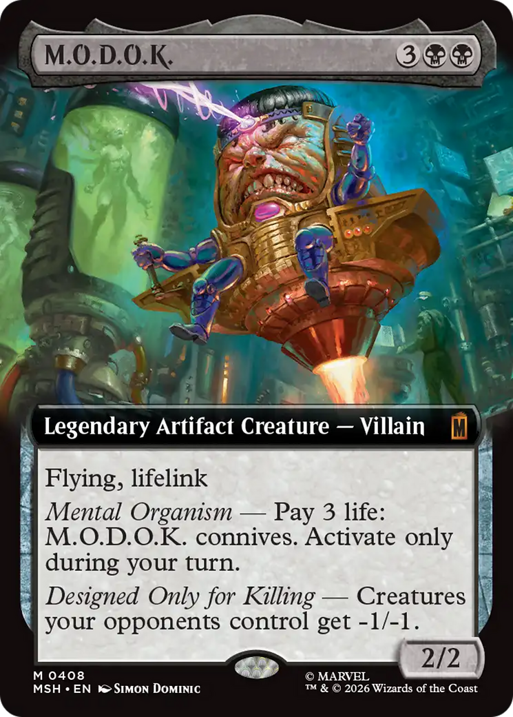 M.O.D.O.K. (Extended Art) [Marvel Super Heroes] | Good Games Morley