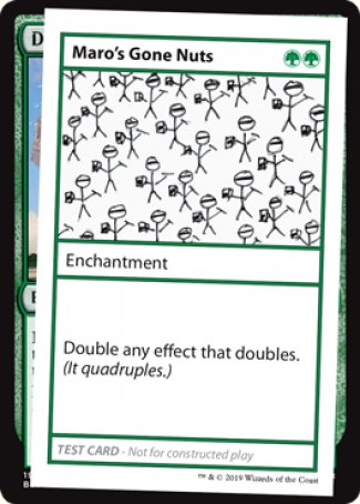 Maro's Gone Nuts (2021 Edition) [Mystery Booster Playtest Cards] | Good Games Morley