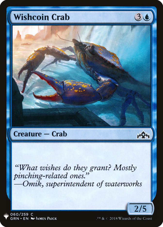 Wishcoin Crab [Mystery Booster] | Good Games Morley
