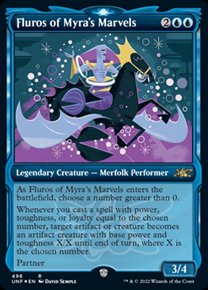 Fluros of Myra's Marvels (Showcase) (Galaxy Foil) [Unfinity] | Good Games Morley